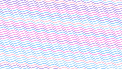 Seamless Pastel Zigzag Wave Geometric Pattern Background