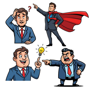good and bad businessman