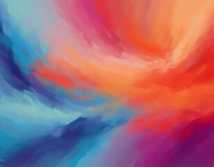 abstract watercolor art background painted wallpaper image with vivid colors ideal for banners or web backgrounds ai