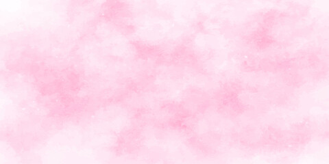 Abstract pink watercolor paint texture on vintage paper background for design