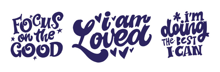 Funny hand drawn motivation lettering quote. Lettering for t-shirt design, mug print, bag print, clothes fashion. 100% hand drawn vector image.