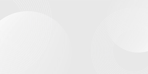 White geometric abstract background overlap layer on bright space with lines effect decoration.