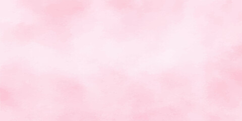 Delicate vintage pink grunge paper texture background with a light pastel watercolor pattern illustration