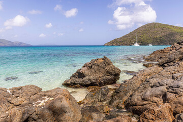 coast landscape, British Virgin Islands