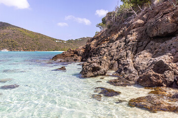 coast landscape, British Virgin Islands