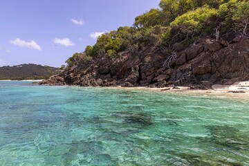 coast landscape, British Virgin Islands