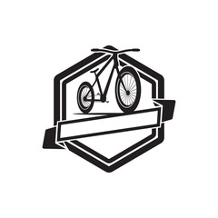 Vintage and modern bicycle shop logo badges and labels. Isolated vector bicycle wheels. Bicycle shop and repair logos.