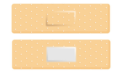 Adhesive medical plaster strip bandage