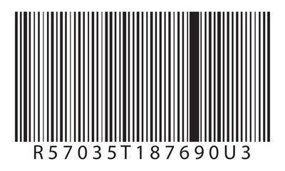 Barcode icon. Barcode vector icon. Simple fake bar code. Bar code for web design. Barcode product distribution icon. Vector illustration isolated on white background.