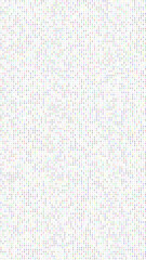 binary code digits zero and one with seven segment font on white background for computer science artificial intelligence VERTICAL LAYOUT