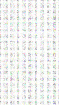 binary code digits zero and one with seven segment font on white background for computer science artificial intelligence VERTICAL LAYOUT