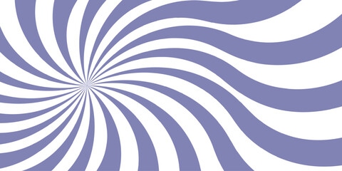 Ray star template burst background design.purple swirling pattern background with Vortex starburst spiral twirl strips. Comic design element.