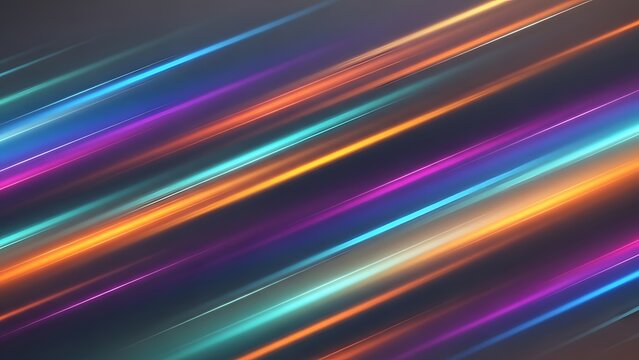 Vibrant Abstract Neon Light Streaks Background perfect for website banner, presentation background, digital art, technology advertisement, event backdrop,