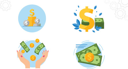 Concept illustrating the ease of modern online shopping and e-commerce, where a simple hand click gesture initiates a digital purchase and delivery process.