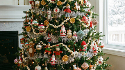 decorated christmas tree