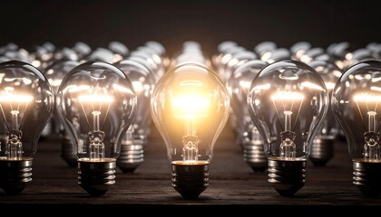 Illuminating Ideas - A Lightbulb Moment in a Sea of Possibilities.