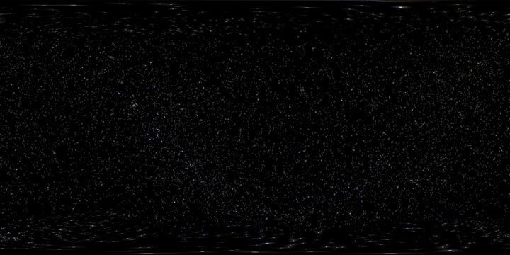 360&deg; vr equirectangular star map high resolution 14k equirectangular space environment