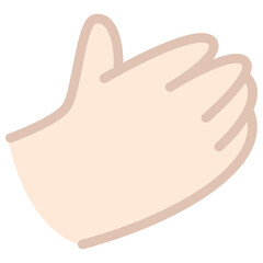 Cute Baby Hand Illustration