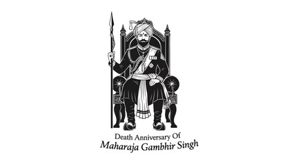 Maharaja Gambhir Singh Death Anniversary Commemoration.
