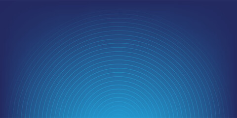 Dark blue abstract vector background with bright and elegant glowing circle lines stacked together, 3D cover of business presentation banner or night party. eps 10