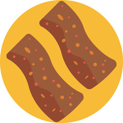 Strips of dried, cured meat, commonly used in traditional Mexican dishes.