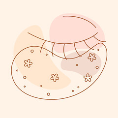 Collagen hydrogel eye patch. Hydrogel eye pad. Hydrogel Eye Patch