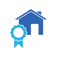 Icon a warranty, isolated against a clean background.