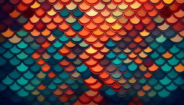 fishscale pattern design