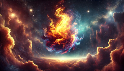 Cosmic Flame