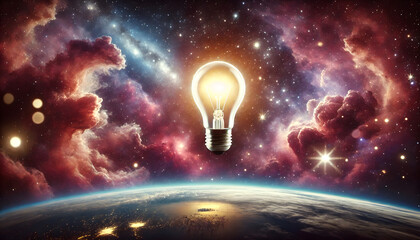 Cosmic Light Bulb