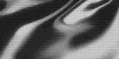 Pixel bitmap texture pattern. Geometric pixel pattern. Abstract bitmap retro design. Vector illustration © Dul