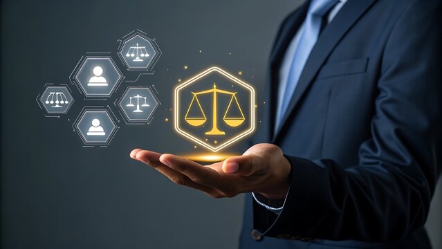 businessman hand pressing social network icon - Powered by Adobe