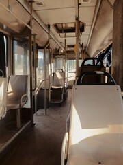 passenger train in the subway