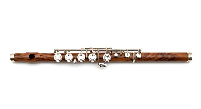 Explore the beauty of a wooden piccolo flute instrument for musical expression and performance