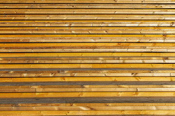 Wooden Plank Wall or Bleachers Texture Background