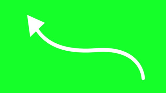 Modern thin dotted arrow movement animation, seamless dotted line flow indicating forward navigation for clean UI motion graphics