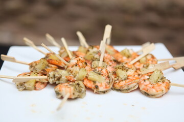 buffet de vin d'honneur