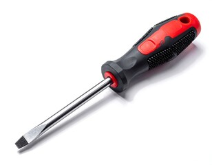 Screwdriver on white background