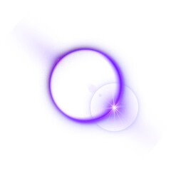 Abstract circle or ring of purple light. Abstract Purple and Magenta Glowing Circular Ring Frame,circle, vector, light, design, line, icon, illustration, art, ball, technology, blue, frame, button, bu