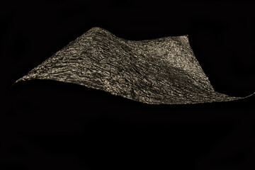 Paper, leather, decorative materials, satellite fragments, discarded art drafts, film, fabric,...
