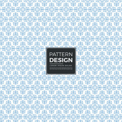 Light blue elegant vintage floral seamless pattern design decor