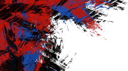 Abstract background black, blue and red color grunge scratch concept
