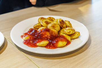 Plättar Pancakes with Strawberry Jam