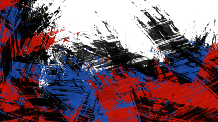 Abstract background black, blue and red color grunge scratch concept