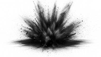 Captivating dust explosion effect for stunning designs or creative projects right now