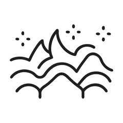 Digital vector file icon representing modern graphic design