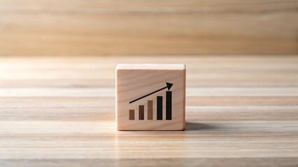 Wooden blocks spelling Help and Sale are shown as a brown wood object concept on a board