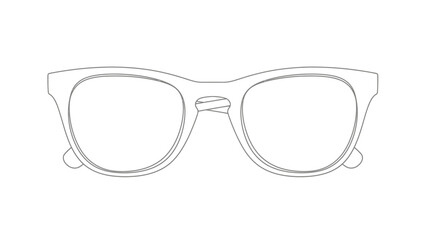 Fototapeta premium Minimal Line Art Fashion Accessories Collection – Clean Monochrome Vector Set”