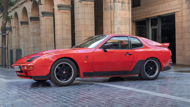 San Sebastian, Spain-September 20, 2025: Porsche 944