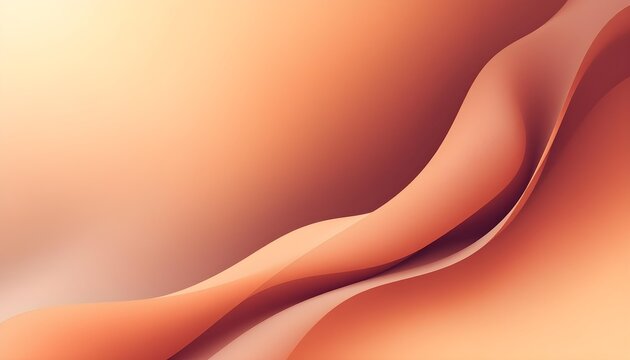 Minimalistic background featuring burnt sienna soft amber and pale mustard creating an earthy pastel abstract gradient with soft nature inspired sunset design aesthetics